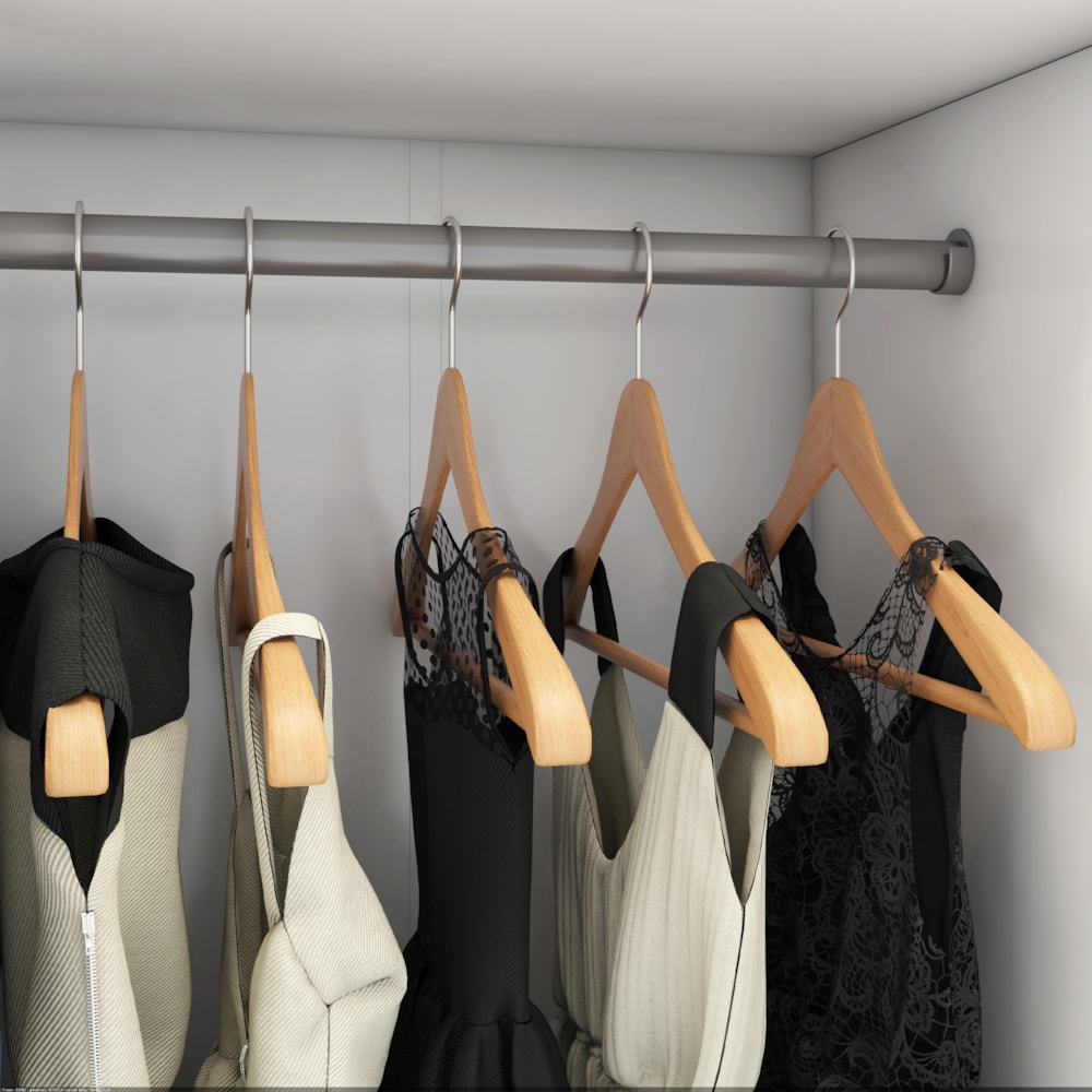 MB. NT6015/270 WARDROBE WITH 6 DOORS AND 2 DRAWERS ON MDP FREIJO TREND/OFF WHITE TX NOTAVEL