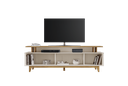 MB. NT1385/275 TV STAND NT 1385 MADE IN MDP OFF WHITE TX / FREIJO TREND NOTAVEL