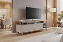 MB. NT1385/275 TV STAND NT 1385 MADE IN MDP OFF WHITE TX / FREIJO TREND NOTAVEL