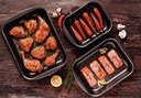 VR. 3PC ROASTING PAN SET BRASIL TRAMONTINA 20099/020