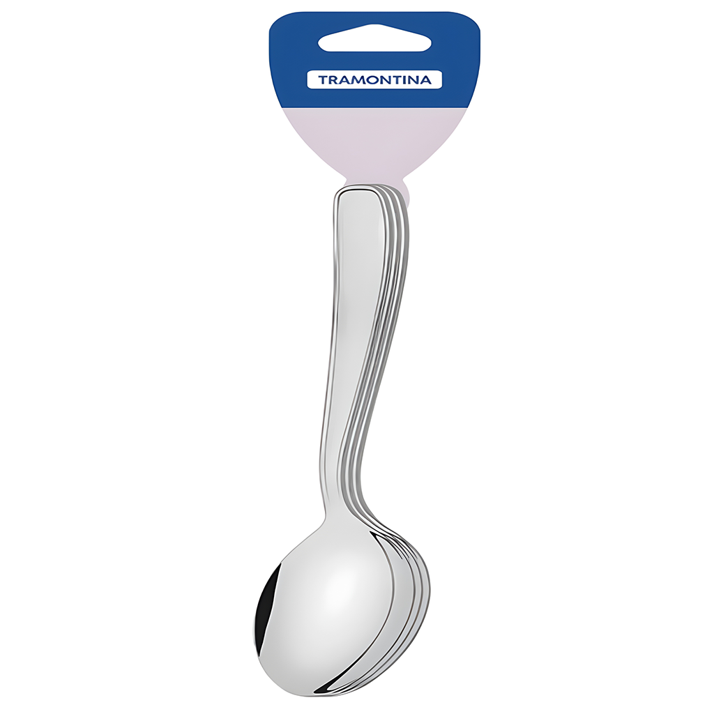 VR. 3PCS DESSERT SPOON SET TRAMONTINA 66902/045
