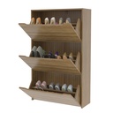MB. SA3405 0002 3 DOORS SHOE RACK ALMOND TECNOMOBILI 