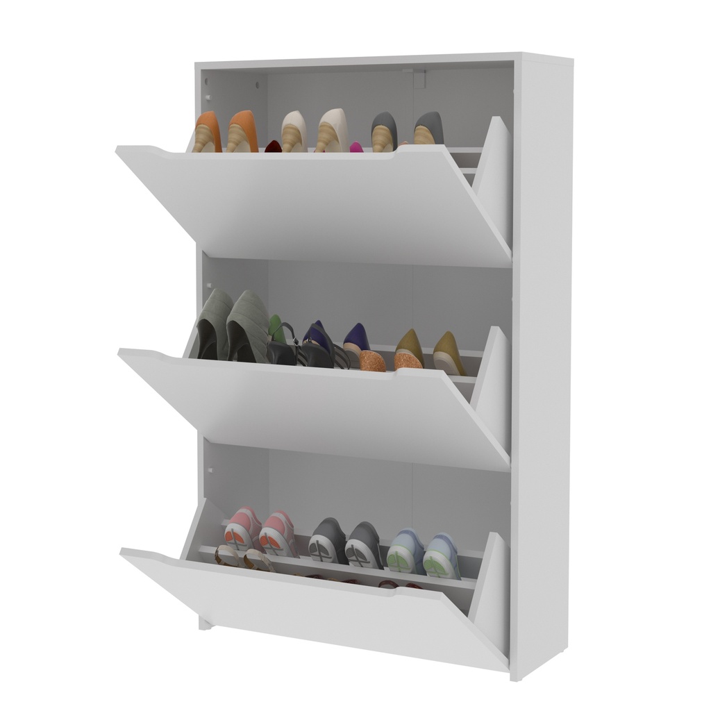 MB. SA3405 0001 SHOE RACK WHITE TECNOMOBILI 