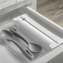 VR. OGC1100BCF ORGANIZADOR DE ROLOS DUPLO CLEAR BRANCO FECHADO -OU