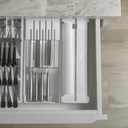 VR. OGC1100BCF ORGANIZADOR DE ROLOS DUPLO CLEAR BRANCO FECHADO -OU