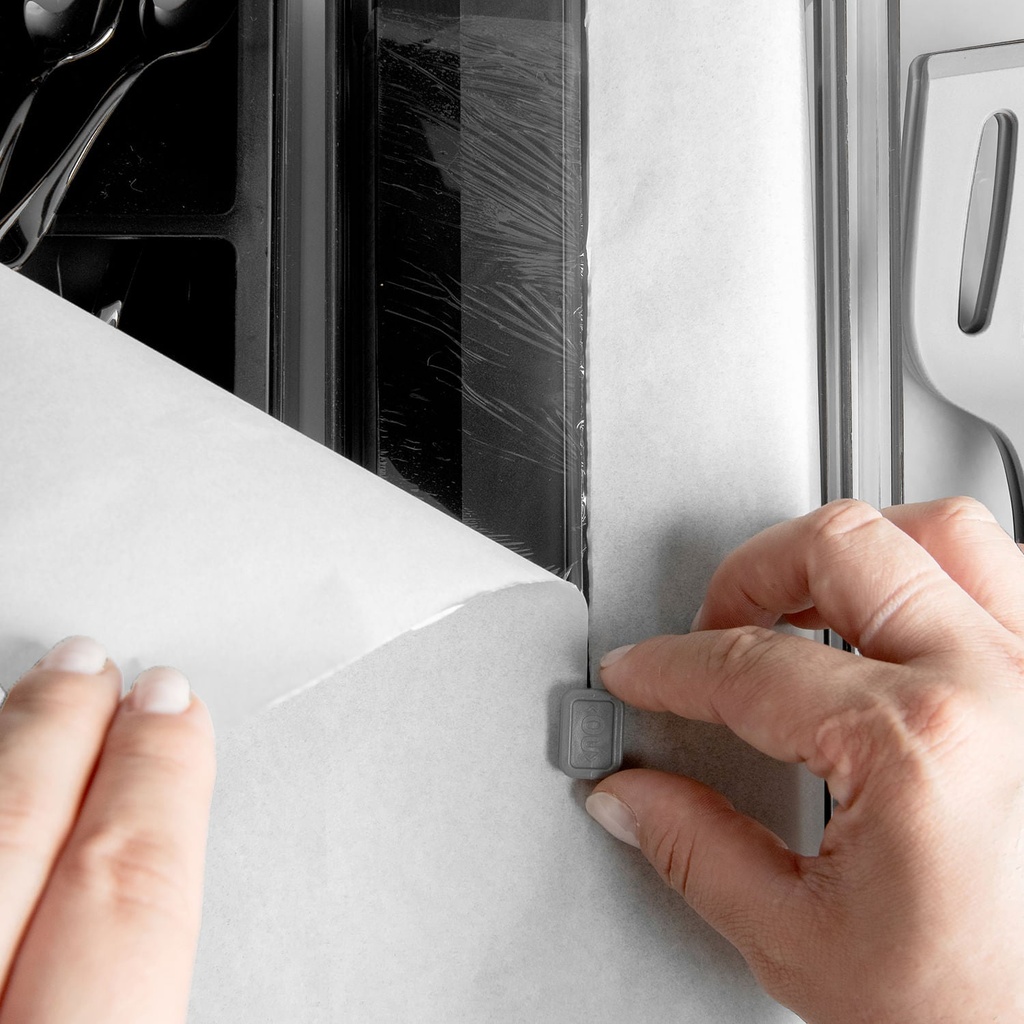 VR. OGC1100BCF ORGANIZADOR DE ROLOS DUPLO CLEAR BRANCO FECHADO -OU