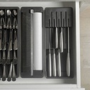 VR. OGC1100PTF ORGANIZADOR DE ROLOS DUPLO CLEAR PRETO FECHADO -OU