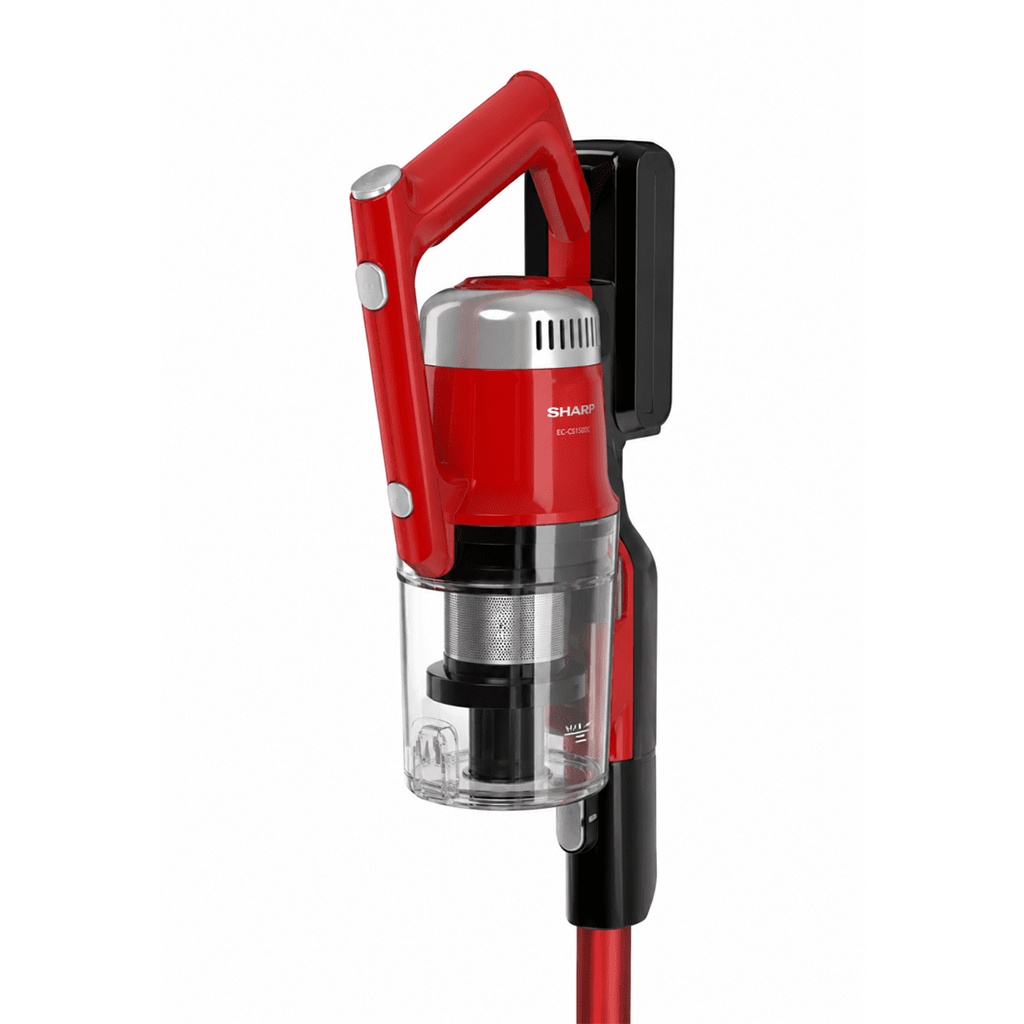 EL. ASPIRATEUR BALAI SANS FIL 0.3L-350W ROUGE SHARP. ECCS350BDCRZ