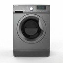 EL. ESFEI712DLZS MACHINE A LAVER 07KG 1200Tr/min - INVERTER - ECRAN LED - SILVER SHARP 