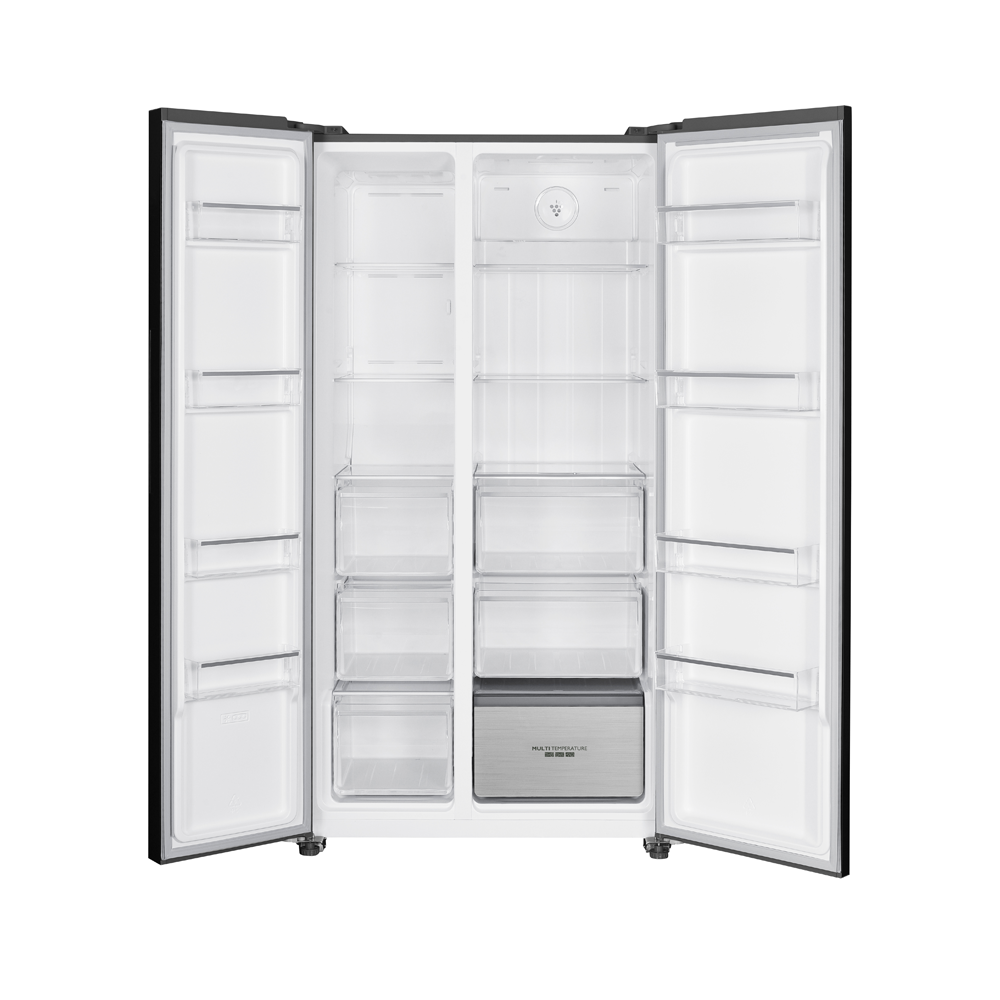 SJX815PHS3 REFRIGERATEUR SIDE BY SIDE 815L - NO FROST - PLASMACLUSTER - ICE MAKER - INVERTER - SILVER STEEL DOOR SHARP