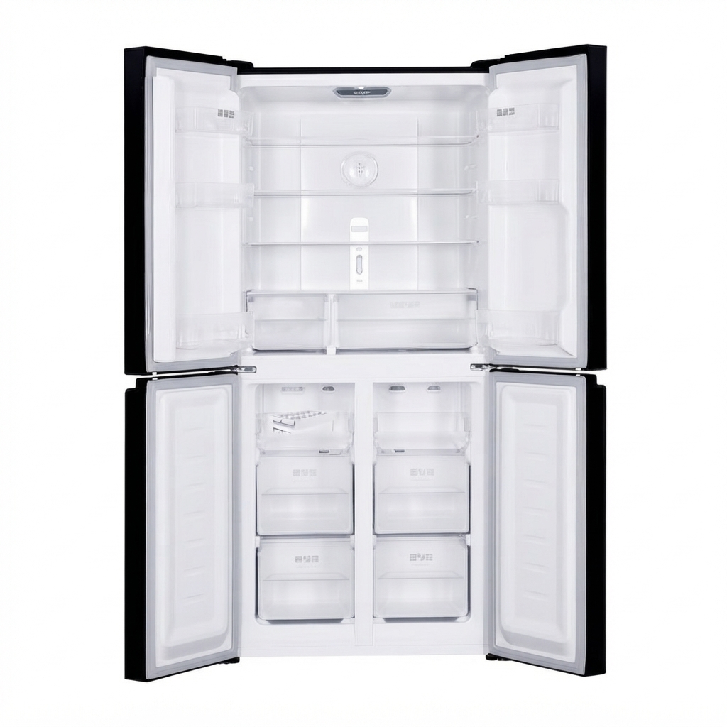 SJFH560HS3 REFRIGERATEUR 560L 04 PORTES - NO FROST - PLASMACLUSTER - ICE MAKER - INVERTER - SILVER STEEL DOOR SHARP