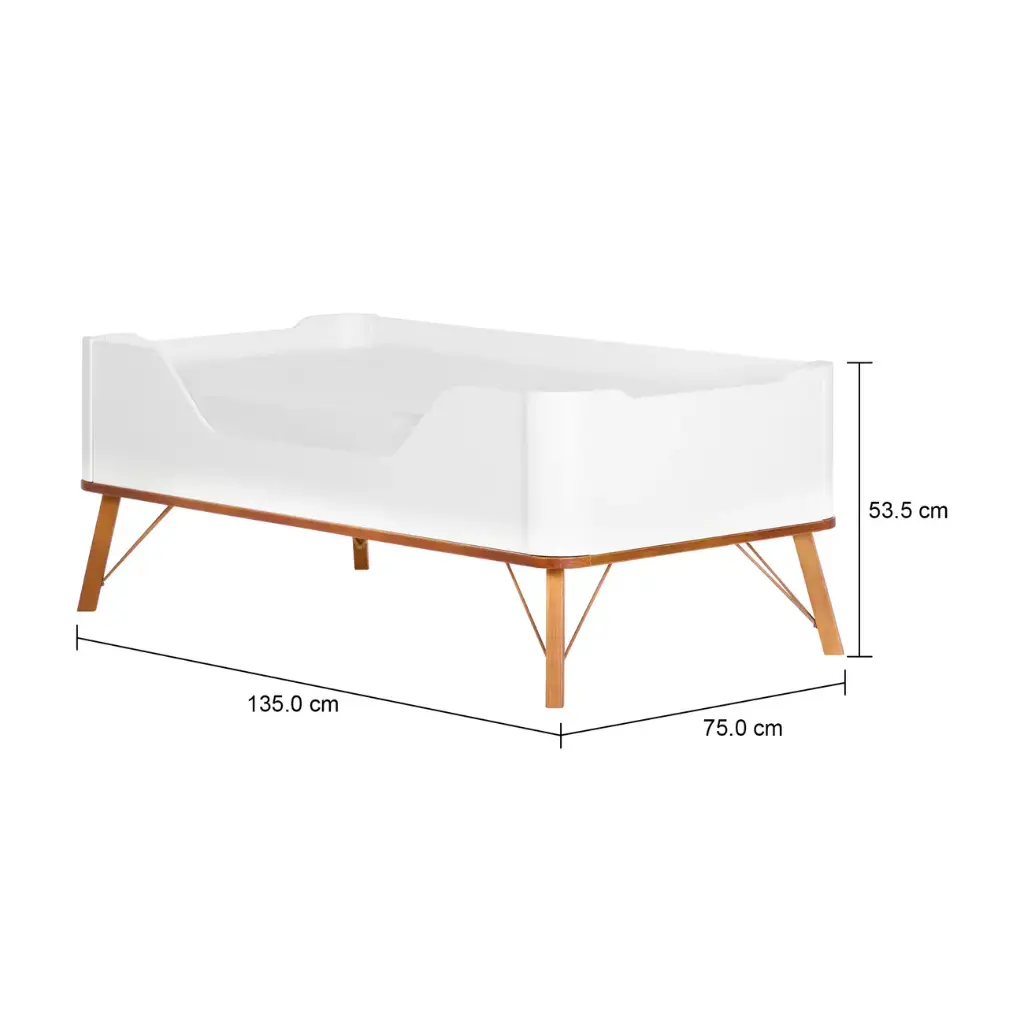 MB. BERCO ALBI LAQUEADO BCO SOFT/ECO WOOD MATIC. 61289