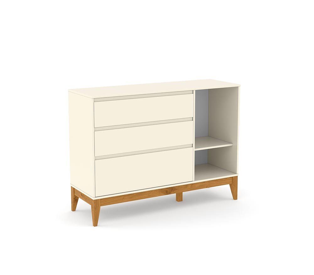 MB. COMODA NATURE CLEAN 1/PORTA LAQUEADO ROSE/ECO WOOD MATIC. 19946