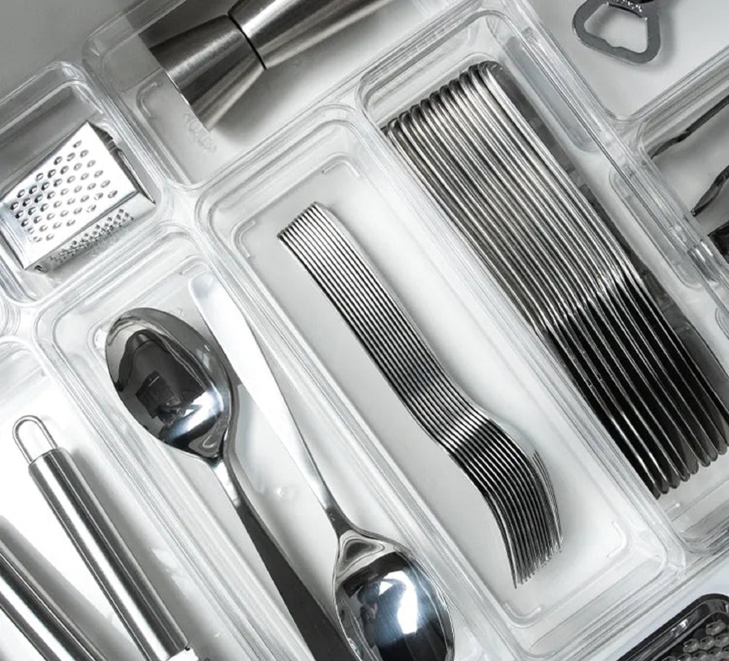 VR. OGC300NT CLEAR DRAWER ORGANIZER 22.5X7.5X5.6 NATURAL -OU