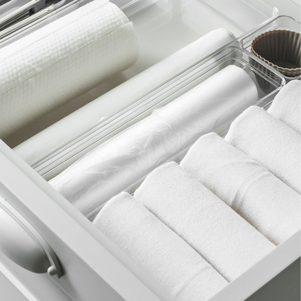 VR. OGC400NT CLEAR DRAWER ORGANIZER 30X7.5X5.6 NATURAL -OU