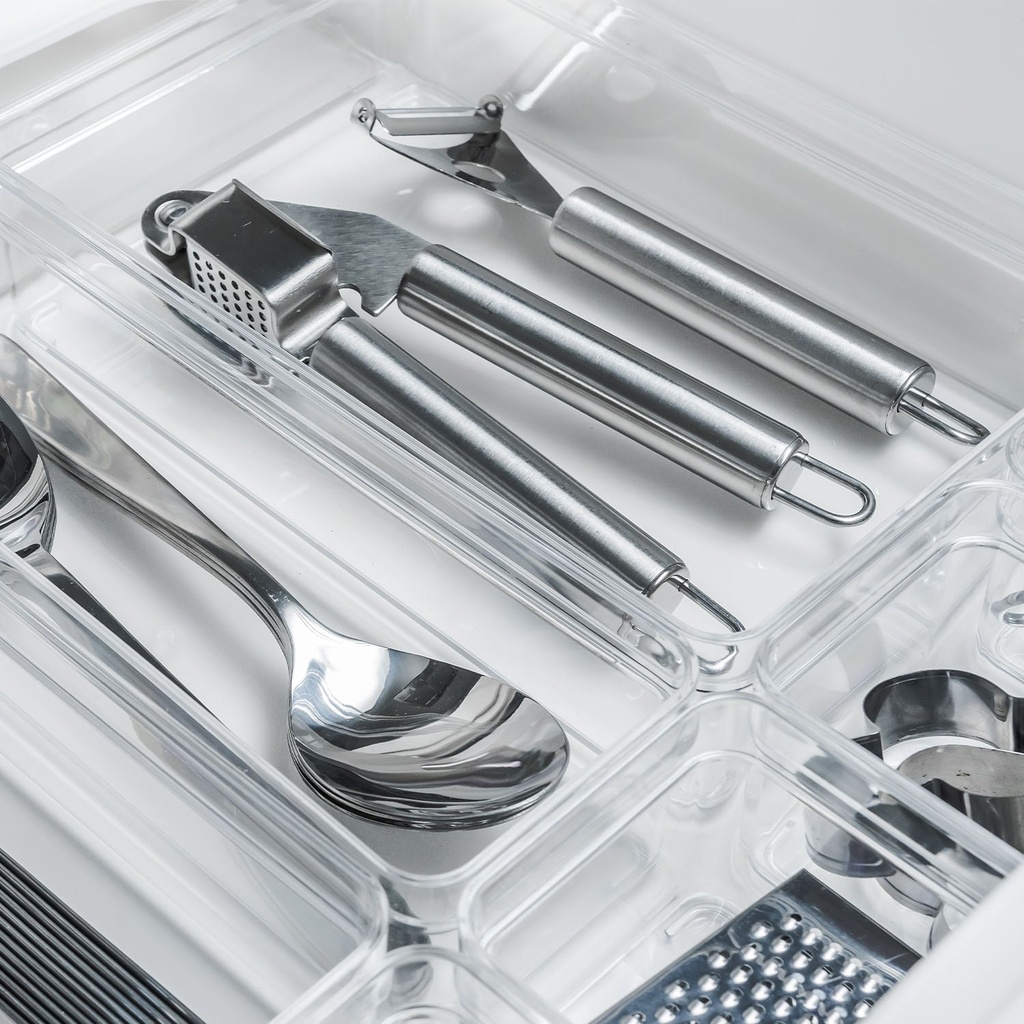 VR. OGC600NT (OCG600NT) CLEAR DRAWER ORGANIZER 22.5X15X5.6 NATURAL -OU