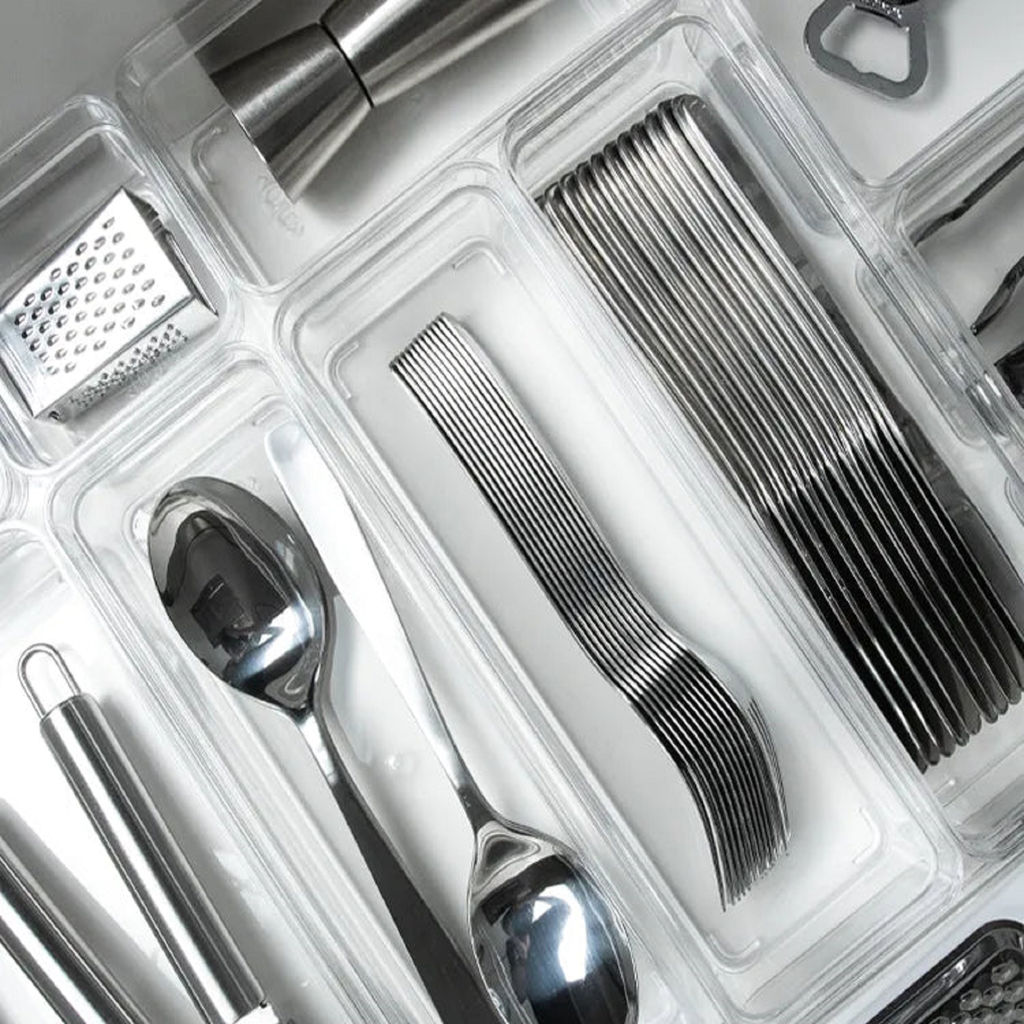 VR. OGC700NT CLEAR DRAWER ORGANIZER 37.5X15X5.6 NATURAL -OU