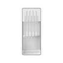 VR. OGC900BCF CLEAR KNIFE ORGANIZER BLANC -OU