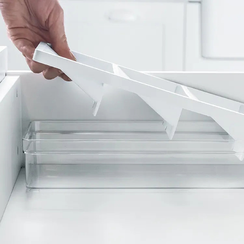 VR. OGC900BCF CLEAR KNIFE ORGANIZER BLANC -OU