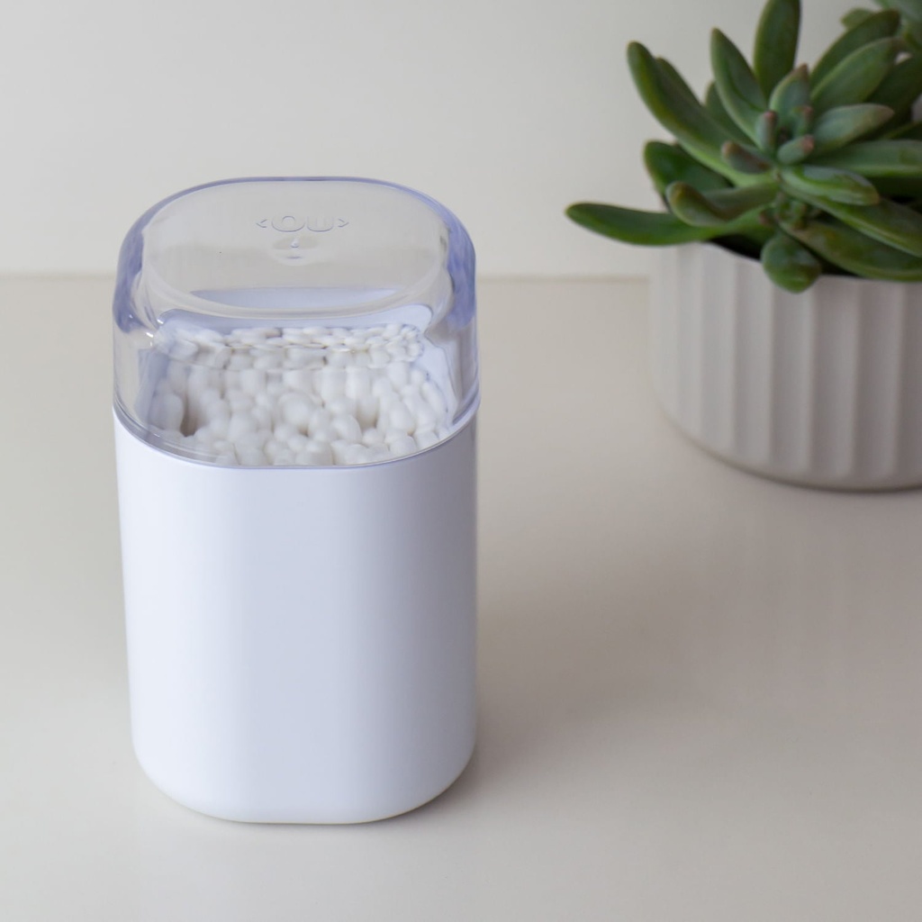 VR. PAD900BCF DUAL COTTON HOLDER BLANC -OU