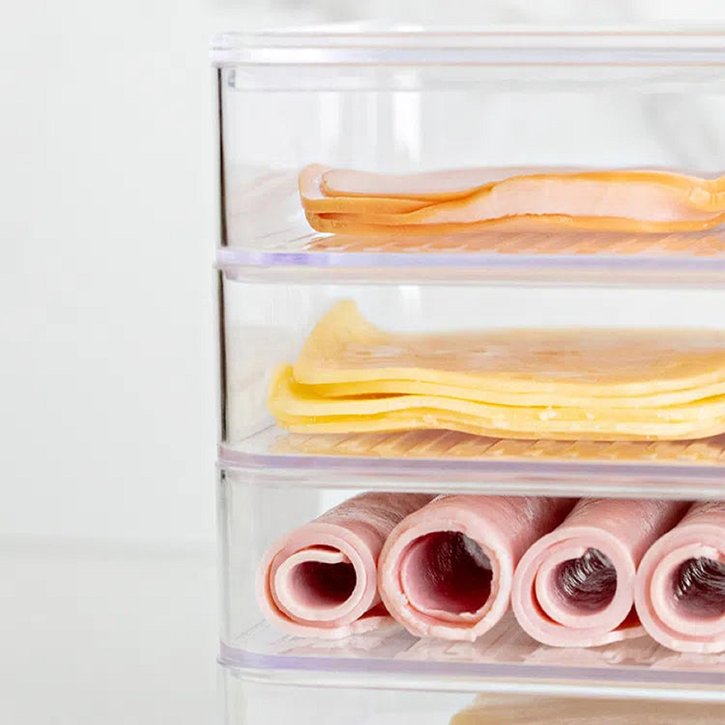 VR. PF100NT CLEAR COLD CUTS HOLDER NATURAL -OU