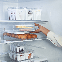 VR. PF150NT CLEAR DOUBLE COLD CUTS HOLDER NATURAL -OU