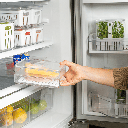 VR. PF150NT CLEAR DOUBLE COLD CUTS HOLDER NATURAL -OU