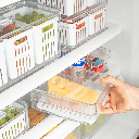 VR. PF150NT CLEAR DOUBLE COLD CUTS HOLDER NATURAL -OU