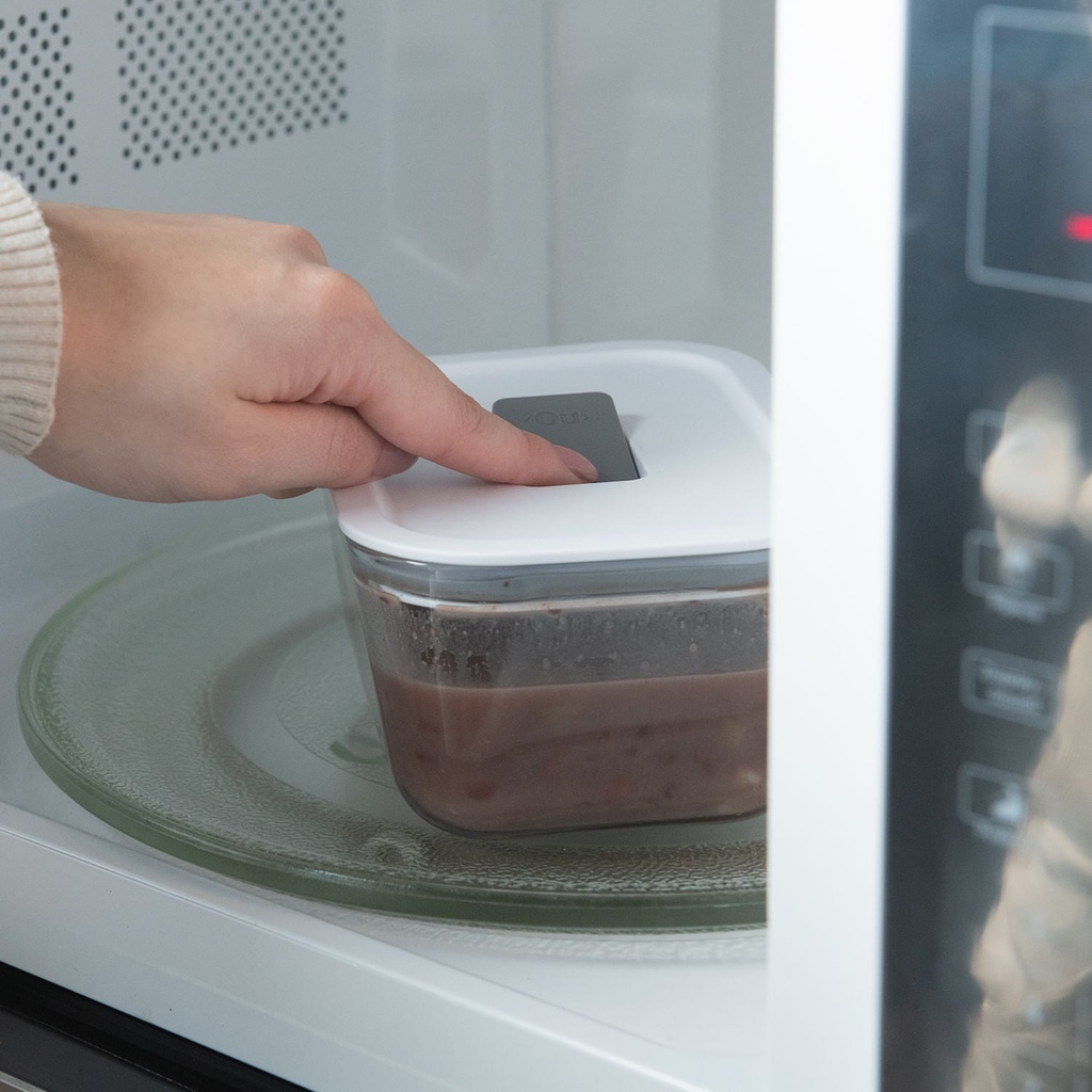 VR. PFL200BCF AIRTIGHT GLASS CONTAINER FRESH LOCK 725ML BLANC -OU