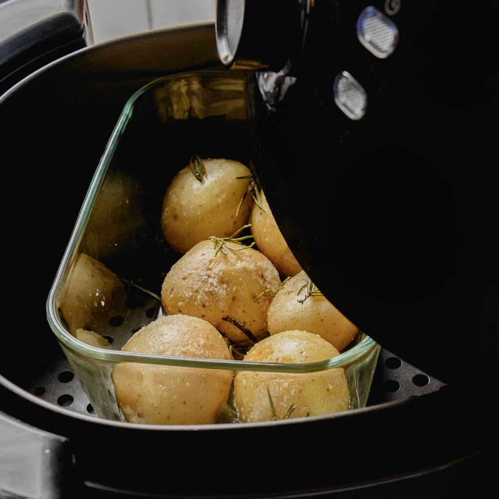 VR. PFL300BCF AIRTIGHT GLASS CONTAINER FRESH LOCK 1.2L BLANC -OU