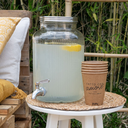 ZIIPA22-021 8 GOBELETS KRAFT 400ML FATTO CON AMORE