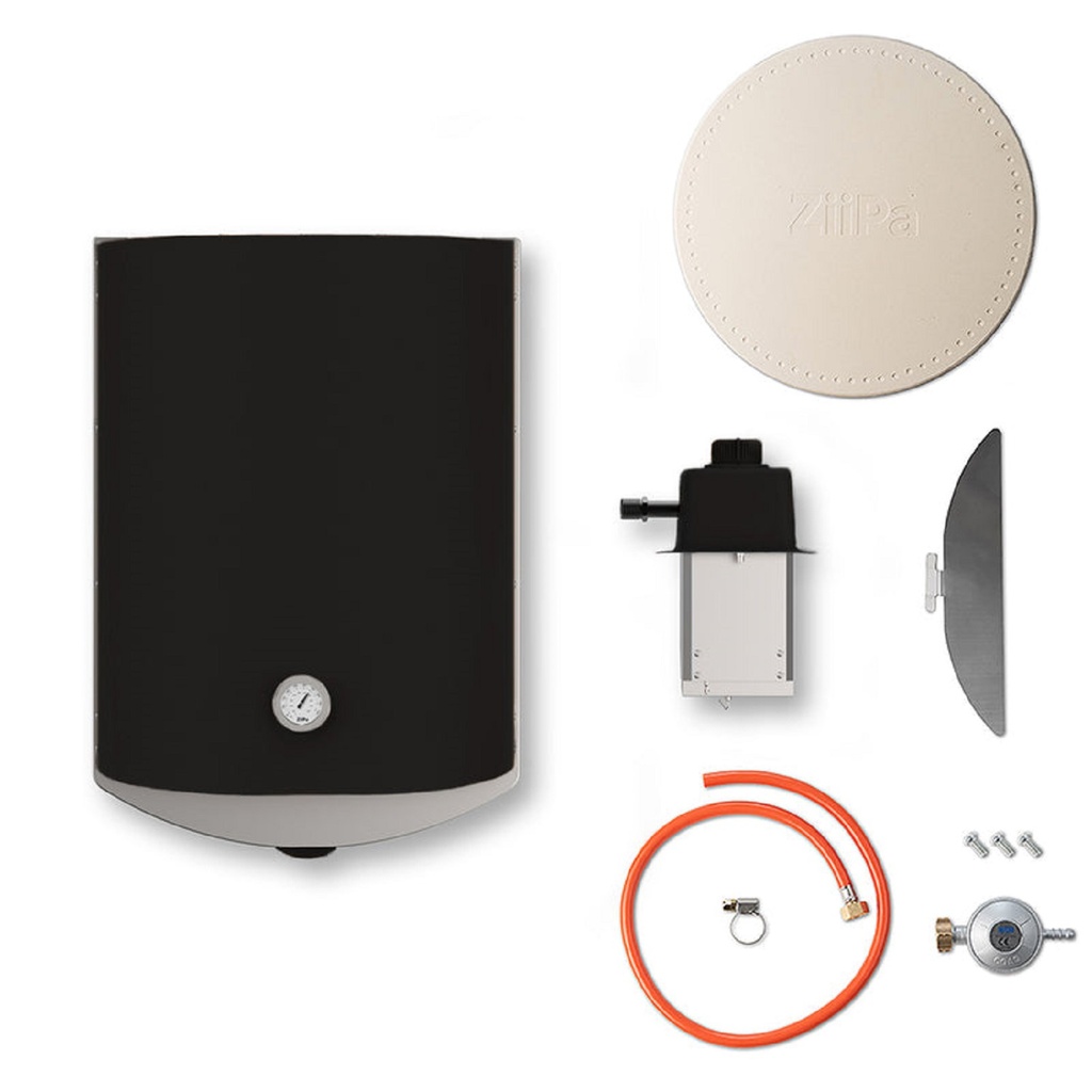 ZIIPA22-043 FOUR A PIZZA PIANA GAZ - CHARBON