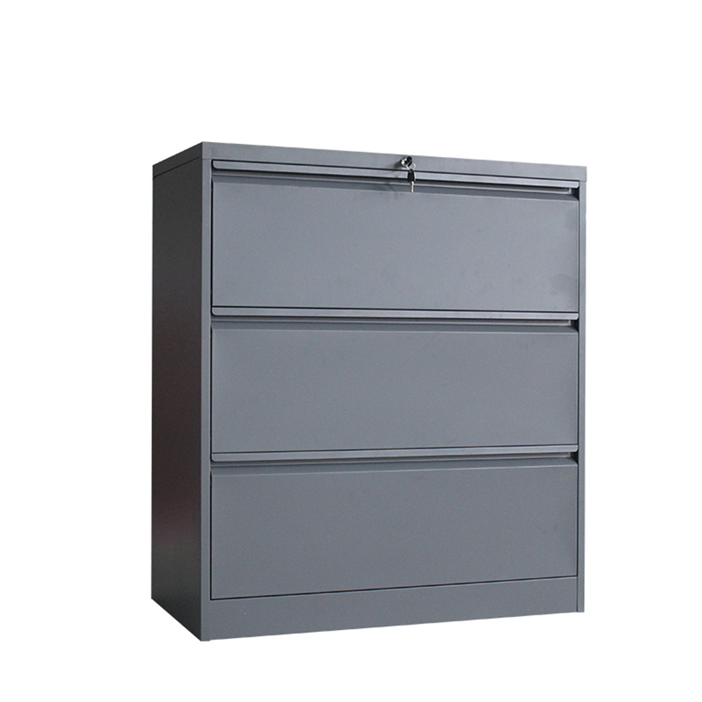 ARK-FC08 COMMODE 3 TIROIRS DARK GREY ARKEMIX