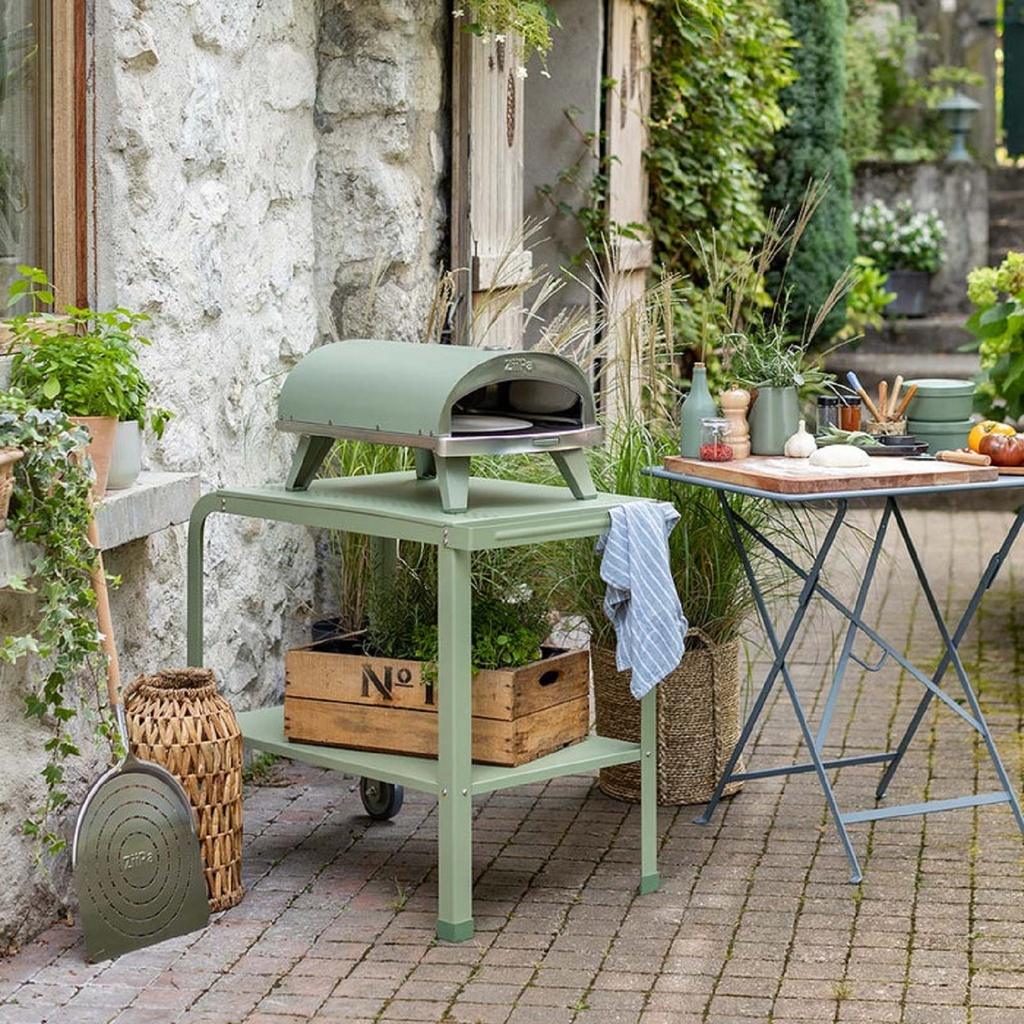 ZIIPA22-044 FOUR A PIZZA PIANA GAZ - EUCALYPTUS