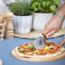 ZIIPA23-051 PLANCHE A PIZZA SORA - CHARBON