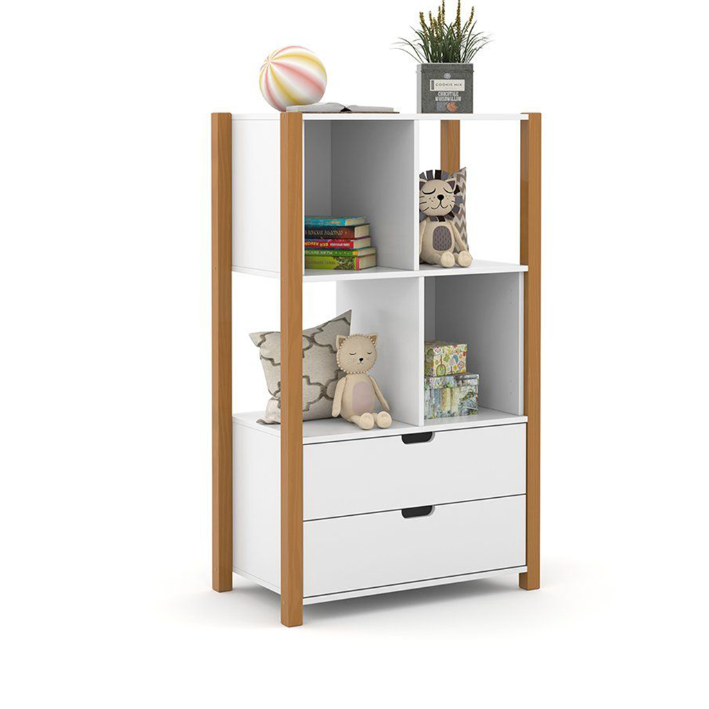 ARM. ORGANIZADOR KIDS LIV LAQUEADO BCO SOFT/FREIJO MATIC. 71157