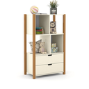 ARM. ORGANIZADOR KIDS LIV LAQUEADO OFF WHITE/FREIJO MATIC. 71158