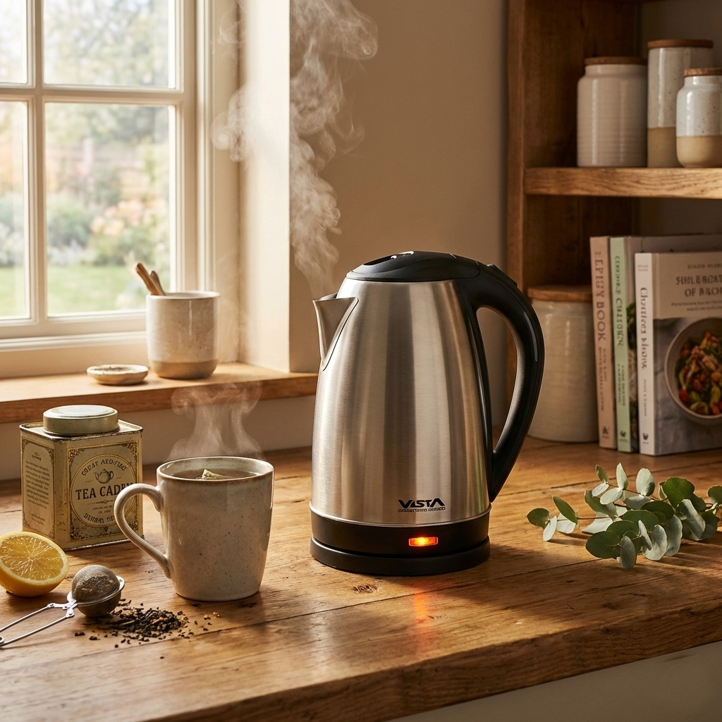 EL. BOUILLOIRE 2,5L INOX VISTA KT250S