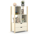 ARM. ORGANIZADOR KIDS LIV LAQUEADO OFF WHITE/NATURAL MATIC. 71156