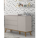 COMODO ALBI LAQUEADO CINZA/ECO WOOD. 20097 MATIC