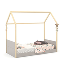 MB. CAMA KIDS LIV LAQUEADO CINZA/NATURAL MATIC. 51579