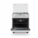 Cuisinière A Gaz Blanc/Noir Vista