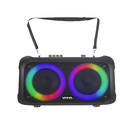 ENCEINTE PORTABLE 2X6,5"+1" - RECHARGEABLE - BLUETOOTH - USB - SD- FM - TWS - TELECOMMANDE - AUX - MICRO - 40W - 4500W PMPO - SANGLE DE TRANSPORT VISTA SP9926BT