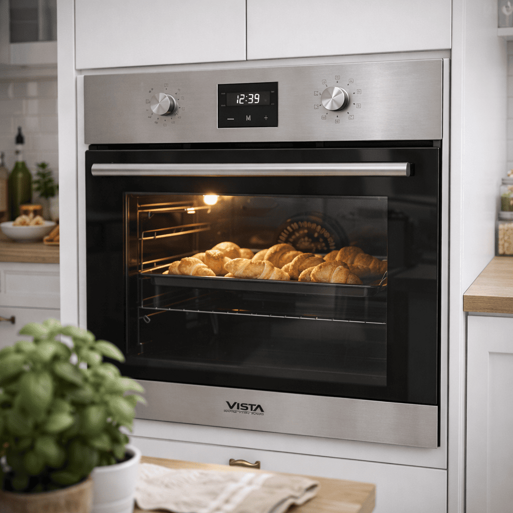 FOUR ELECTRIQUE ENCASTRABLE 56L-CONVECTION-LUMIERE VISTA. BTO560CLX