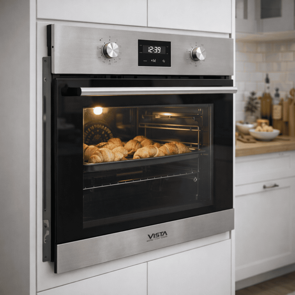FOUR ELECTRIQUE ENCASTRABLE 56L-CONVECTION-LUMIERE VISTA. BTO560CLX