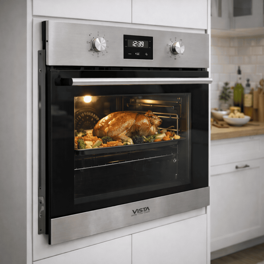 FOUR ELECTRIQUE ENCASTRABLE 56L-CONVECTION-LUMIERE VISTA. BTO560CLX