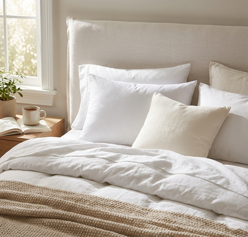 OREILLER 13 60X40+13 Norme Oeko-Tx Label BLEU 1000G