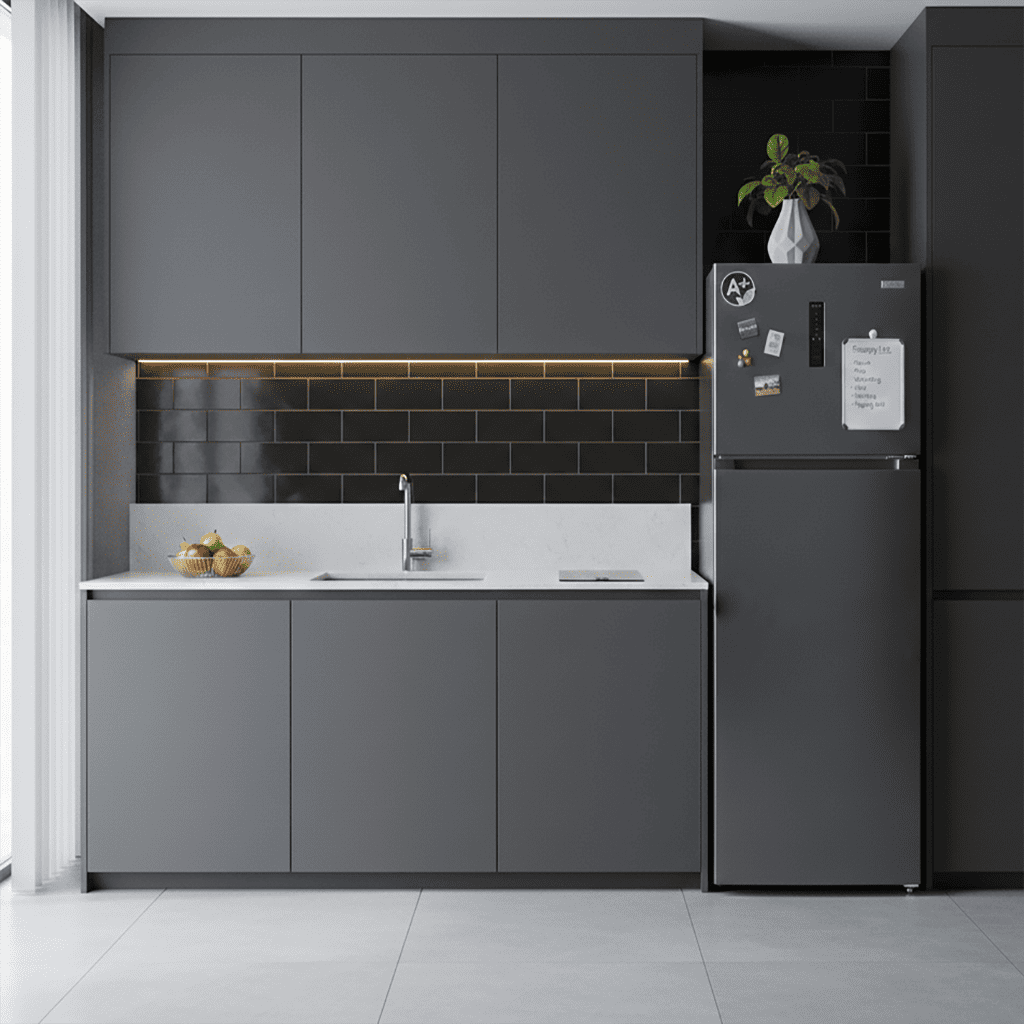 REFRIGERATEUR 02 PORTES 500L A+ - NO FROST - CONTROLE TACTILE DE LA TEMPERATURE REFRIGERATEUR - INOX RD50NF/SS11