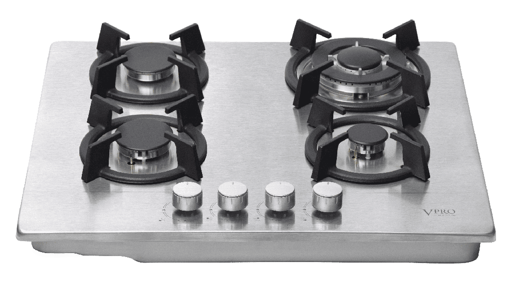 VPPCG6040IX PLAQUE DE CUISSON ENCASTRABLE/A POSER - 04 FEUX - INOX BRAND VPRO FRANCE