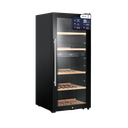 VPRDV210CBK CAVE A VIN 96 BOUTEILLES (204L) - DUAL ZONE - ETAGERES EN BOIS -NOIR BRAND VPRO FRANCE
